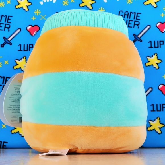Squishmallow Antoine the Peanut Butter 7" UltraSoft Stuffed Food Squad Toy Plush - Picture 2 of 6